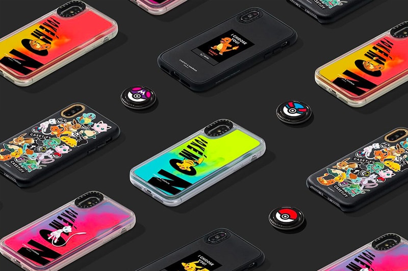The Pokémon Company CASETiFY day night Collection Release case Apple iphone X Max Airpods Macbook card case ipad ring Detective Pikachu accessories eevee charmander bulbasaur Squirtle Snorlax Mew Jigglypuff personalized customizable co-lab