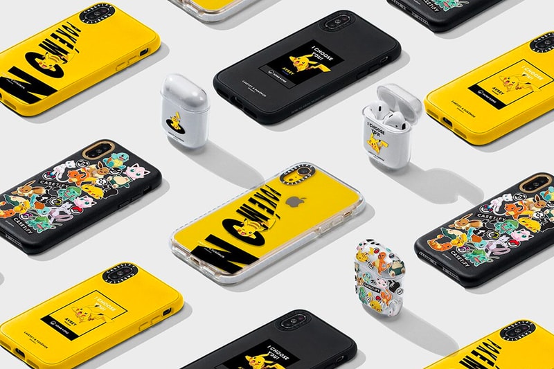 The Pokémon Company CASETiFY day night Collection Release case Apple iphone X Max Airpods Macbook card case ipad ring Detective Pikachu accessories eevee charmander bulbasaur  Squirtle Snorlax Mew Jigglypuff personalized customizable co-lab