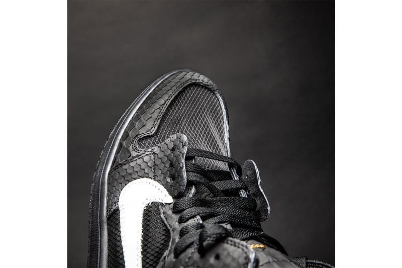 The Shoe Surgeon Air Jordan 1 "Rubberized Python" "Lux" custom sneakers jordan brand nike aj1 premium materials black white blue tag off-white drop date release info pricing price 