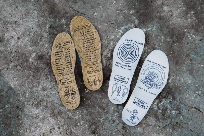 Tom Sachs x Nike Mars Yard Overshoe Closer Look collaboration colorway blue white detailed imagery