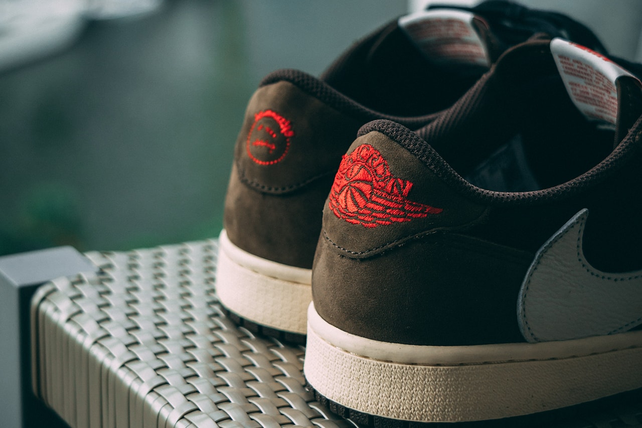 Travis Scott X Air Jordan 1 Low On Feet Closer Look Photos Hypebeast Travis Scott X Air Jordan 1 Low On Feet Closer Look Photos Hypebeast