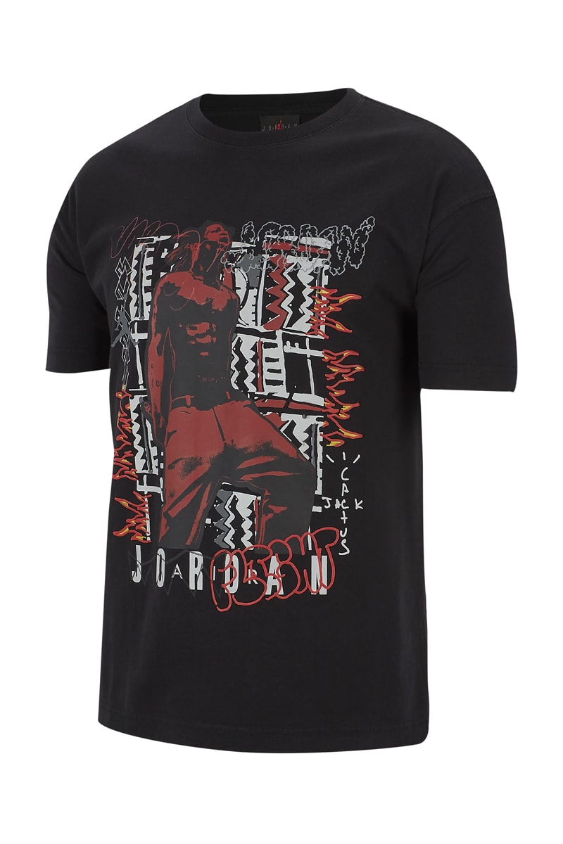 Travis Scott Jordan Brand Cactus Jack Apparel Release Track Jacket Pants Hoodie T shirt Shorts Air Jordan 1 High OG