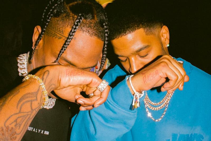 Travis Scott Kid Cudi Matching Rager Tattoos Hypebeast