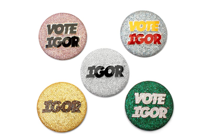 EXCLUSIVE: Ben Baller Crafts Custom 'IGOR' Pins for Tyler, The Creator