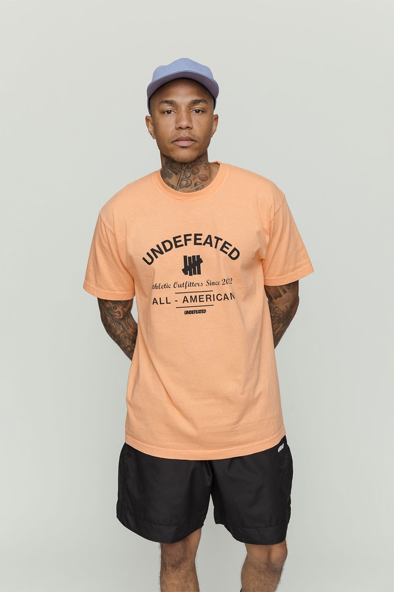 Undefeated 2019 Summer Essentials Lookbook clothing jackets shirts Long Sleeves tees hats caps LA Los Angeles 