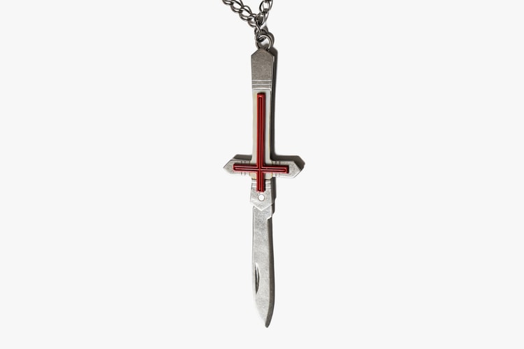 UNDERCOVER's Latest Silver Necklace Holds a Hidden Pocket Knife