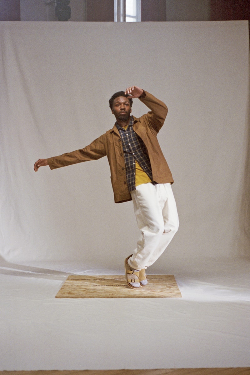 Universal Works x Birkenstock Zurich Boston Sand Taupe Slate Navy Footwear Sandal Collaboration Spring Summer 2019 SS19 Release Drop Date Information Where to Buy Cop Exclusive Limited Edition
