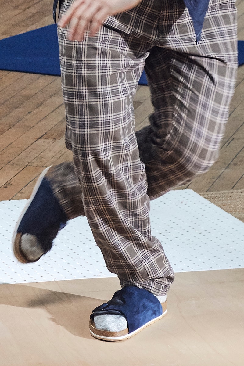Universal Works x Birkenstock Zurich Boston Sand Taupe Slate Navy Footwear Sandal Collaboration Spring Summer 2019 SS19 Release Drop Date Information Where to Buy Cop Exclusive Limited Edition