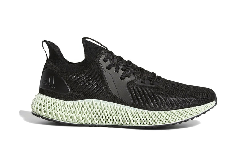 Updated adidas AlphaEDGE 4D First Look Futurecraft White Black 3D printed