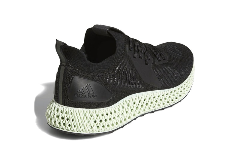 Updated adidas AlphaEDGE 4D First Look Futurecraft White Black 3D printed