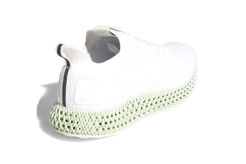 Updated adidas AlphaEDGE 4D First Look Futurecraft White Black 3D printed