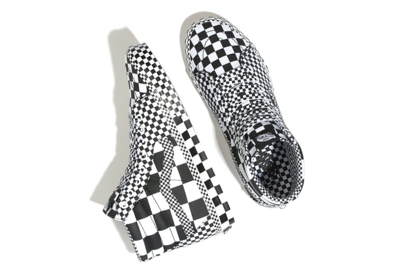 all over checkered vans