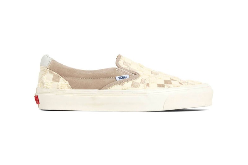 Vans Vault Classic Bricolage LX Pack Release Info sk8-hi slip on slip-on drop date price - CLASSIC WHITE/COOL BLUE/PARISIAN NIGHT CLASSIC WHITE/EBONY SPANISH VILLA/EBONY HUMMUS VN0A45K3VSI VN0A45JXVM2 VN0A45K3VSH VN0A45JXVM1