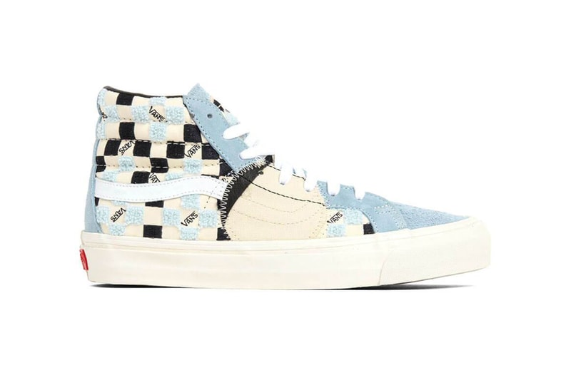 Vans Vault Classic Bricolage LX Pack Release Info sk8-hi slip on slip-on drop date price - CLASSIC WHITE/COOL BLUE/PARISIAN NIGHT CLASSIC WHITE/EBONY SPANISH VILLA/EBONY HUMMUS VN0A45K3VSI VN0A45JXVM2 VN0A45K3VSH VN0A45JXVM1