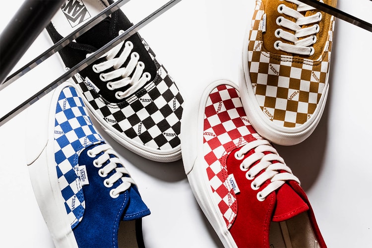Vans Vault Drops OG Authentic LX "Checkerboard" Pack