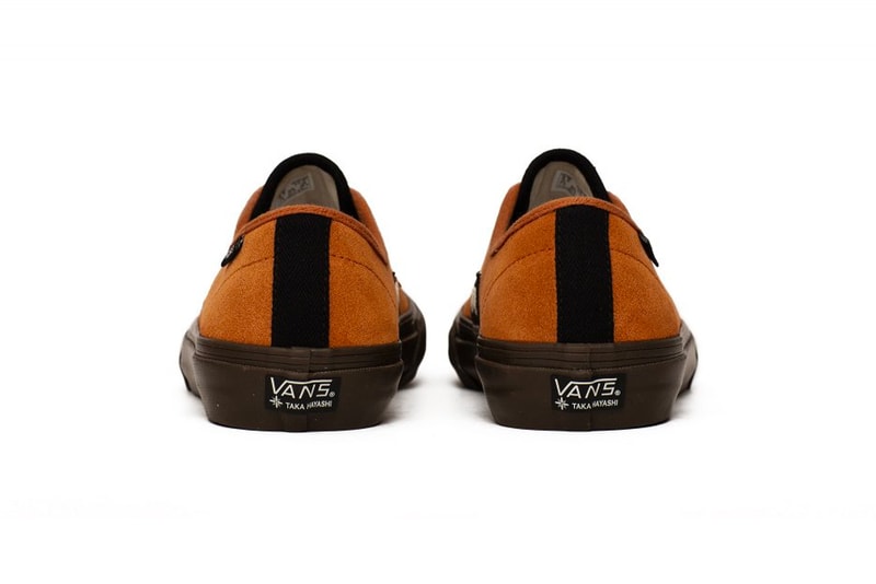 Vans Vault UA TH Authentic One Leather Brown Spicy Orange Release Info taka hayashi