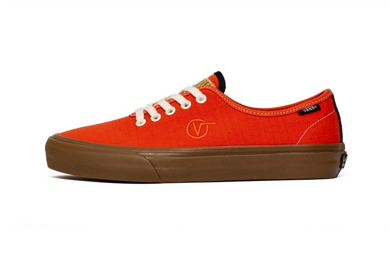 Vans Vault UA TH Authentic One Leather Brown Spicy Orange Release Info taka hayashi