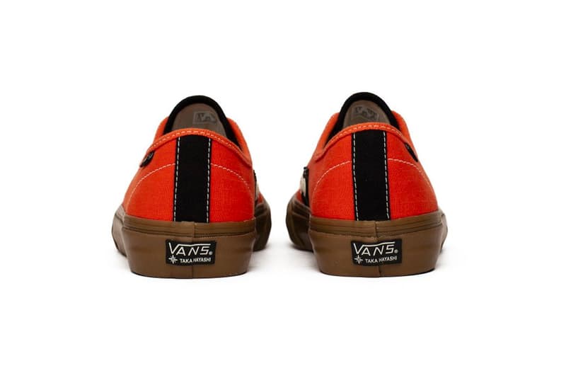 Vans Vault UA TH Authentic One Leather Brown Spicy Orange Release Info taka hayashi
