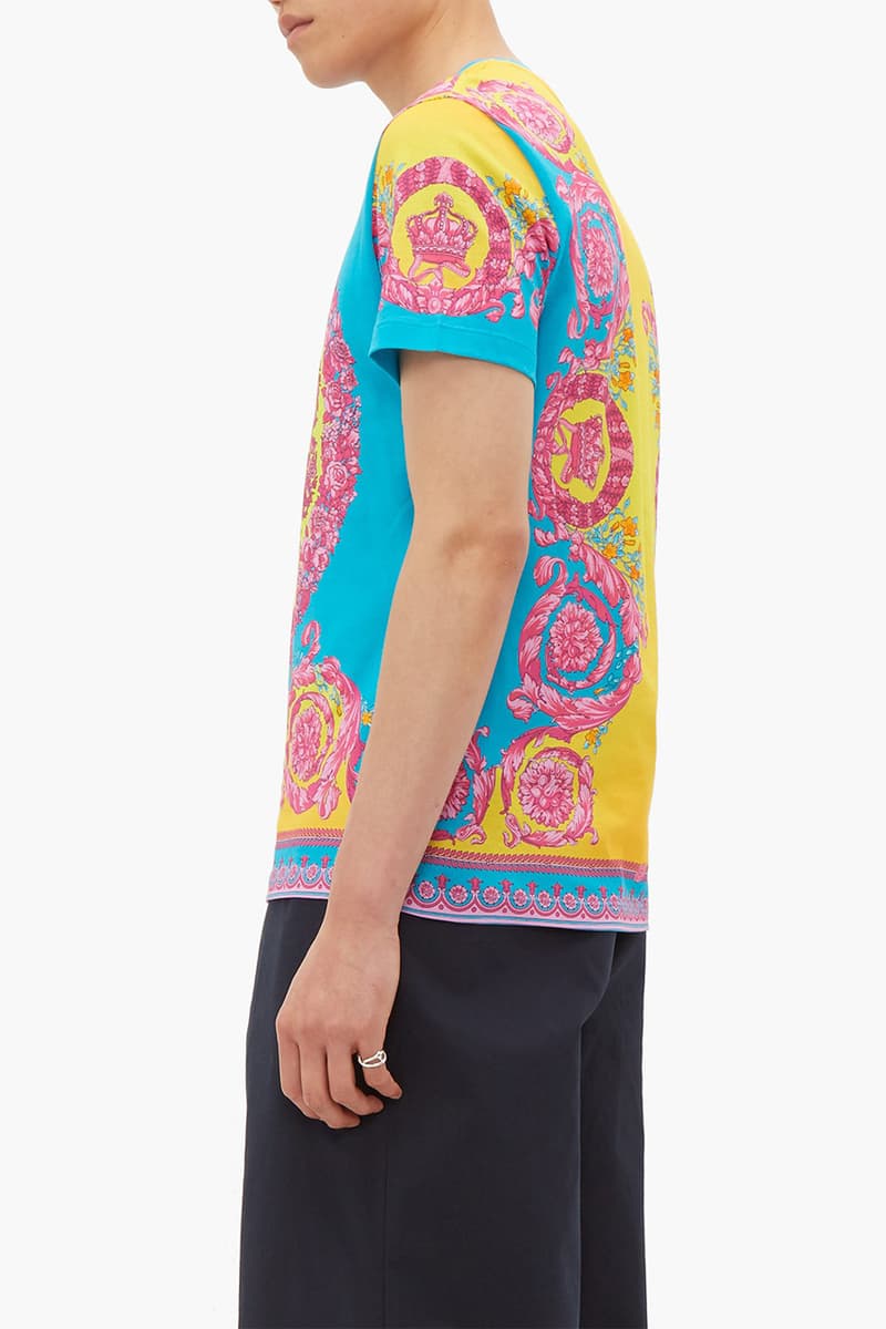 Versace Medusa Head and Crown Print T-Shirt Lightweight Jacket Pre-Fall 2019 Donatella Vibrant Festival Season Wardrobe Pieces Italian High End MATCHESFASHION Shop 