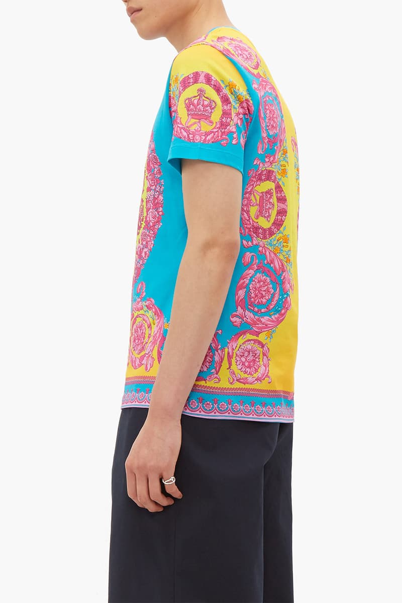 Versace Medusa Head and Crown Print T-Shirt Lightweight Jacket Pre-Fall 2019 Donatella Vibrant Festival Season Wardrobe Pieces Italian High End MATCHESFASHION Shop