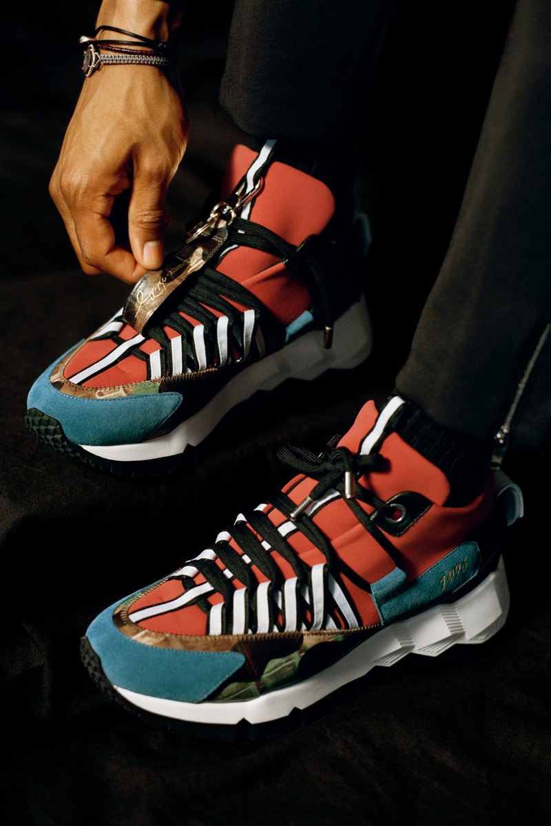 victor cruz pierre hardy vci v c i sneaker collaboration shoe release 