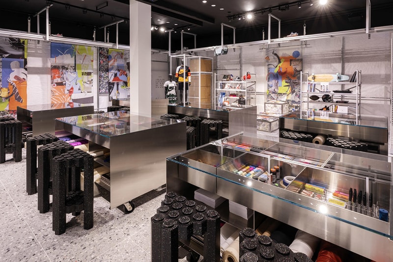 NikeLab Chicago Re-Creation Center c/o Virgil Abloh collaboration open space experiential may 31 2019 july 28 673 N Michigan Ave Illinois IL 60611