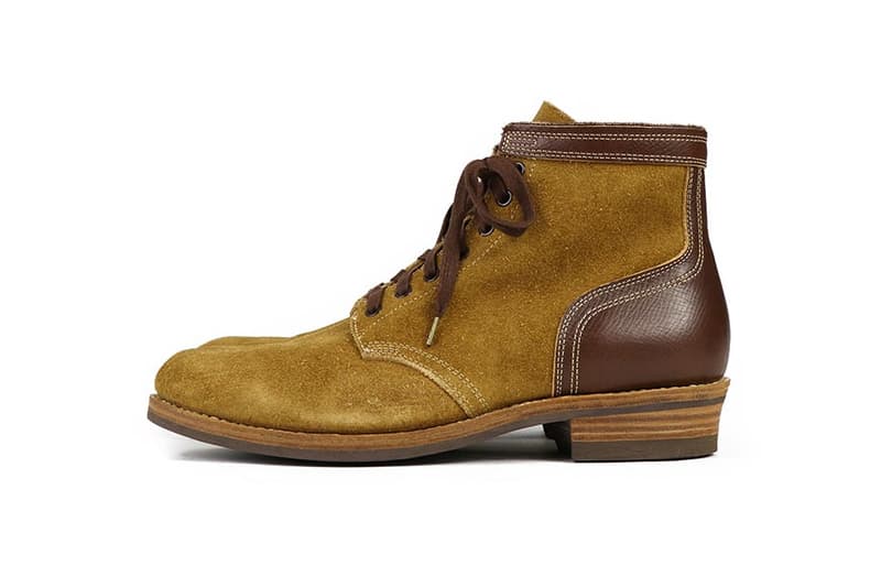 visvim Lafayette Boot Folk Veg Suede Release hiroki nakamura japan burton designer FBT shoes boots handmade goodyear welt leather