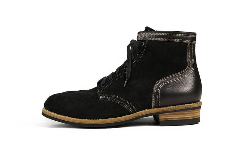 visvim Lafayette Boot Folk Veg Suede Release hiroki nakamura japan burton designer FBT shoes boots handmade goodyear welt leather