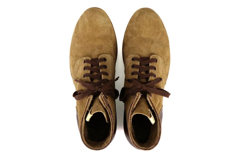 visvim Lafayette Boot Folk Veg Suede Release hiroki nakamura japan burton designer FBT shoes boots handmade goodyear welt leather
