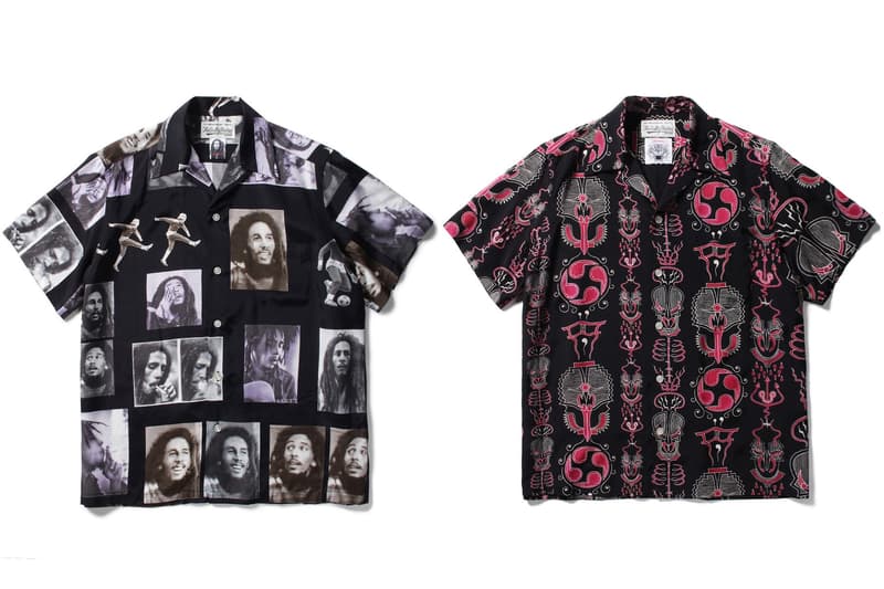 WACKO MARIA x WOLF'S HEAD 2019 Capsule Bob Marley 2019 Capsule Paradise Tokyo HANKYU MEN'S TOKYO kimono noragi wailers 