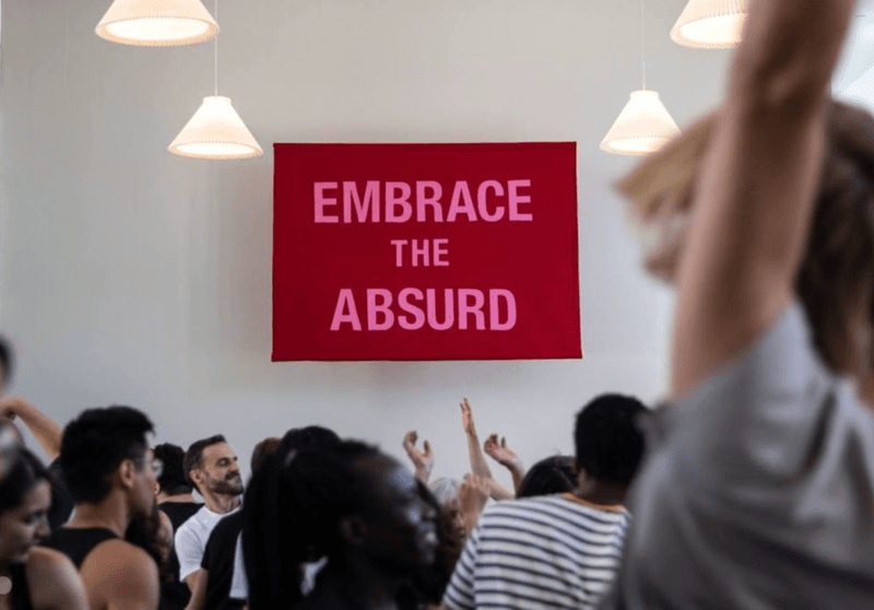 house of trees word on the street exhibition public art initiative refugees jenny holzer carrie mae weems tania bruguera anne carson laurie anderson wangechi mutu