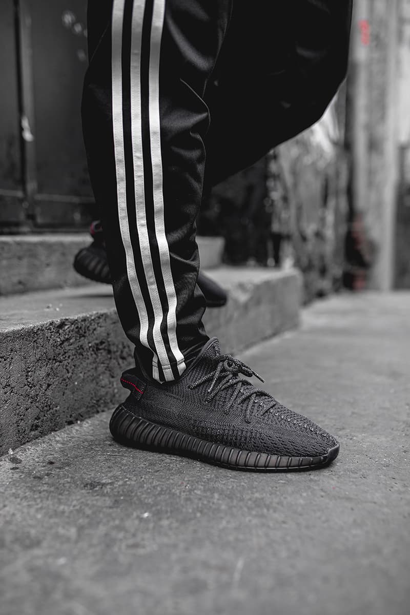 Adidas Originals Yeezy Boost 350 V2 Triple Black Hypebeast Adidas Originals Yeezy Boost 350 V2 Triple Black Hypebeast