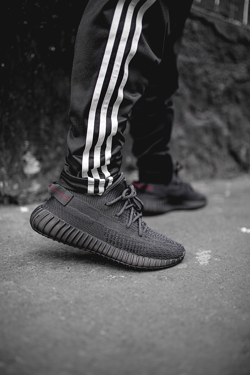 Buy The adidas Yeezy Boost 350 V2 Black Non Reflective Right Here •