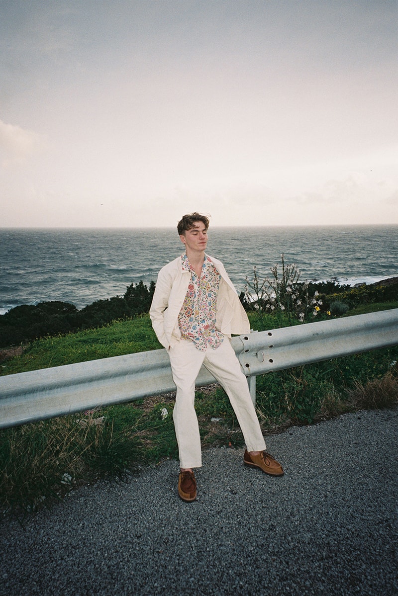 YMC "High Summer" Mid Season Capsule Collection Lookbook Mens Womens Drop shirts relaxed trousers sweatshirts blousons knee-length shorts psychedelia De La Soul 1960s French underground erotic art publication