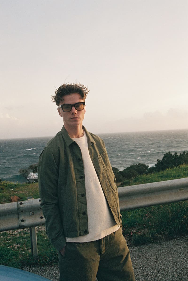 YMC "High Summer" Mid Season Capsule Collection Lookbook Mens Womens Drop shirts relaxed trousers sweatshirts blousons knee-length shorts psychedelia De La Soul 1960s French underground erotic art publication