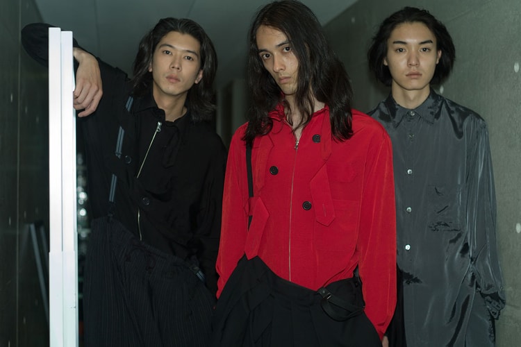 Exclusive Backstage Look at Yohji Yamamoto's First Y's Runway Show in Five Years