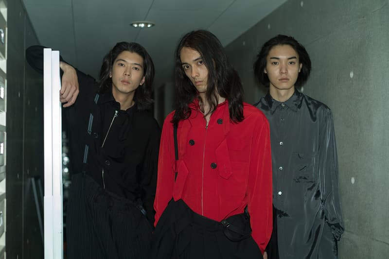 Yohji Yamamoto Y's BANG ON! Runway Backstage show japan presentation men 