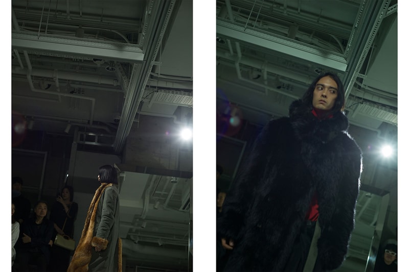Yohji Yamamoto Y's BANG ON! Runway Backstage show japan presentation men 