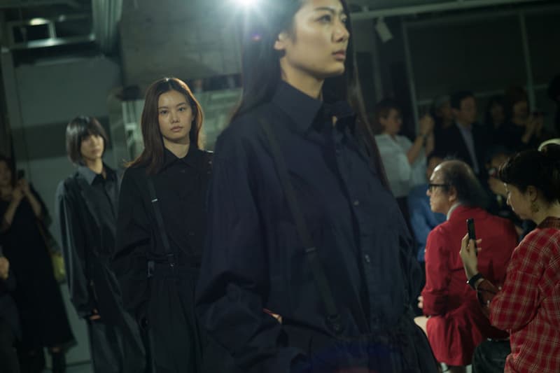 Yohji Yamamoto Y's BANG ON! Runway Backstage show japan presentation men 