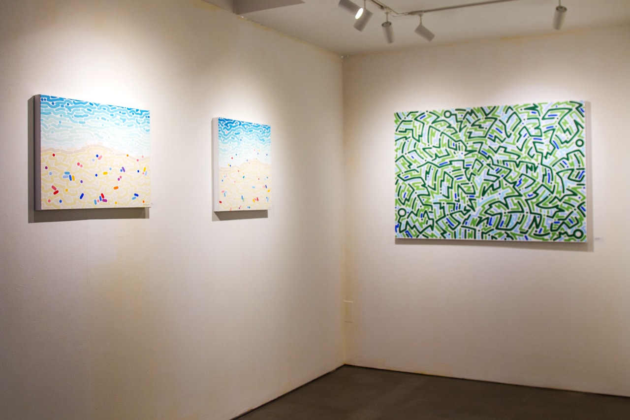 yoon hyup exhibition everyday moonday paintings artworks 