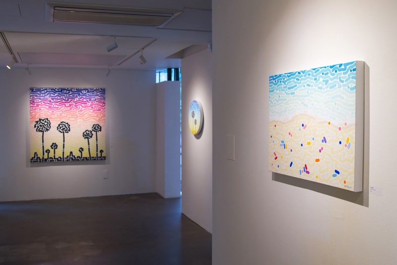 yoon hyup exhibition everyday moonday paintings artworks 