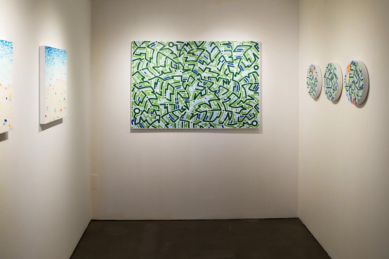 yoon hyup exhibition everyday moonday paintings artworks 