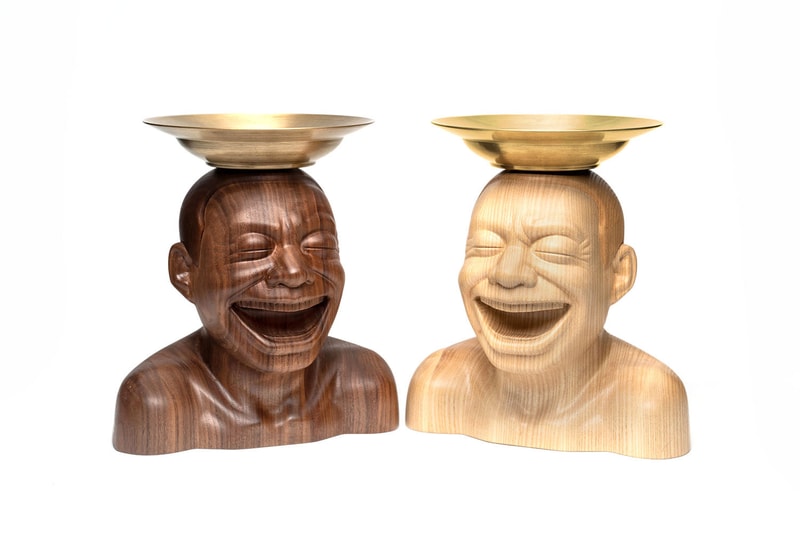 Yue Minjun Surplus Value Sculpture Release chinese contemporary artists smile marxism 