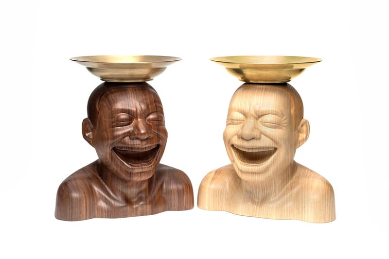 Yue Minjun Surplus Value Sculpture Release chinese contemporary artists smile marxism