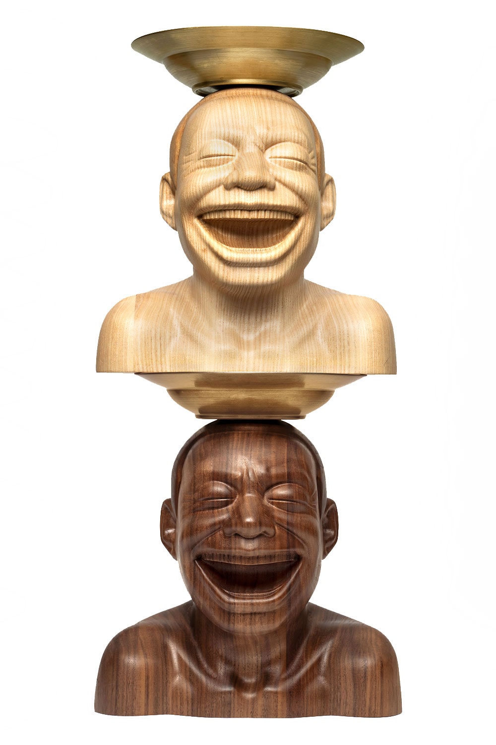 Yue Minjun Surplus Value Sculpture Release chinese contemporary artists smile marxism 