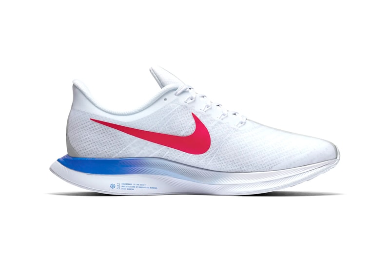 Nike Zoom Pegasus 35 Turbo BRS Release Info White Blue Red Swoosh Racer Lightweight