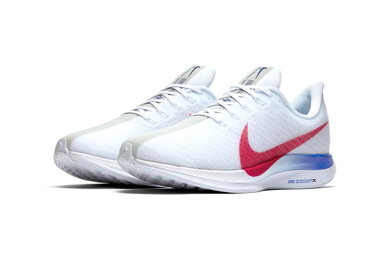 Nike Zoom Pegasus 35 Turbo BRS Release Info White Blue Red Swoosh Racer Lightweight