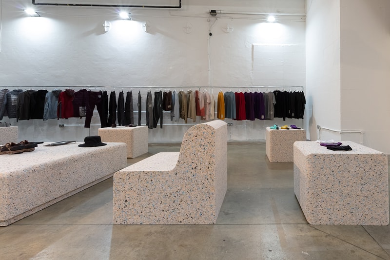 a cold wall samuel ross london fashion week mens pop up inside look runway chroma glare truman brewery products release information shard low sneaker 