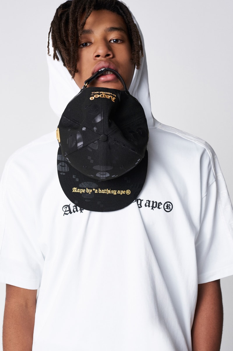 AAPE by A Bathing Ape Summer 2019 Collection lookbooks bape ape head camping black dunk