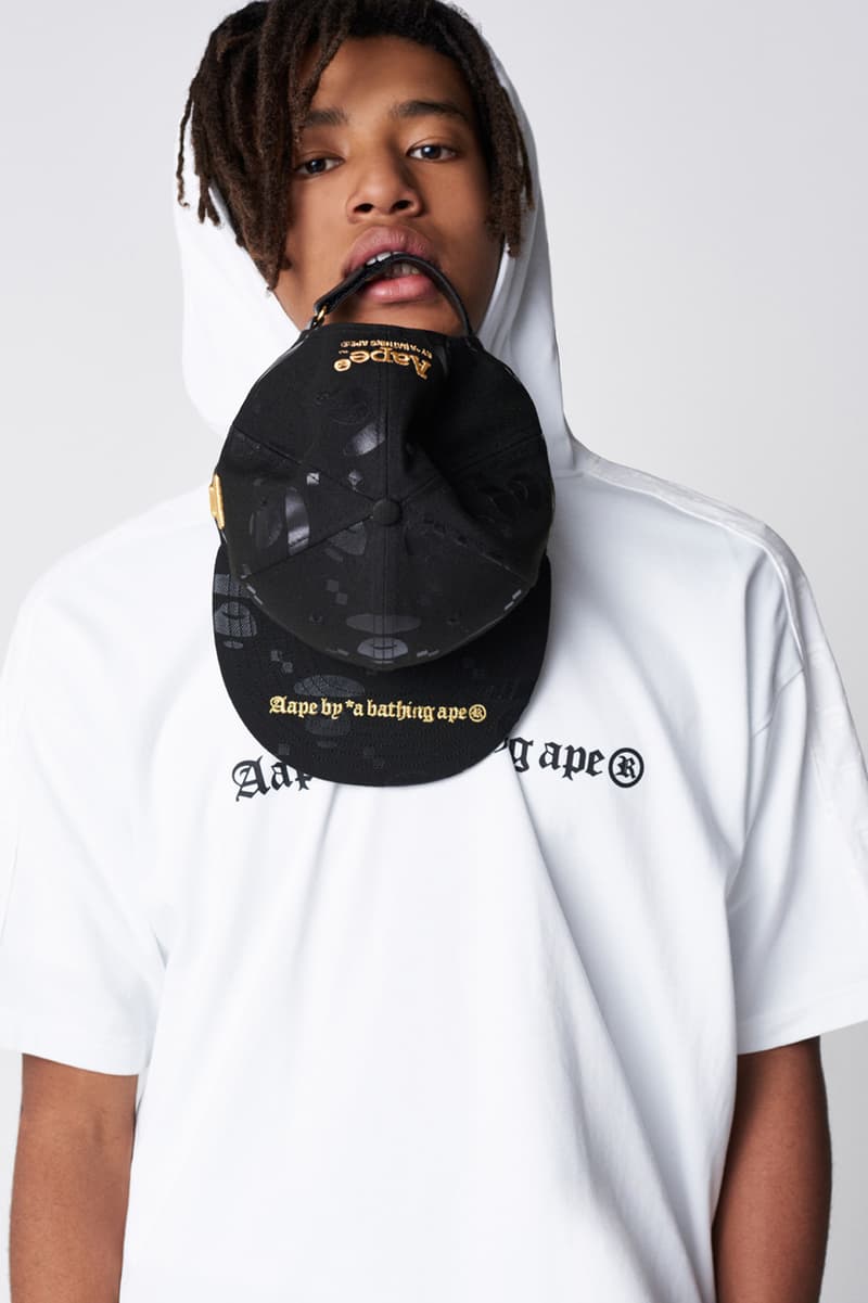 AAPE by A Bathing Ape Summer 2019 Collection lookbooks bape ape head camping black dunk
